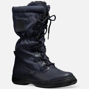 NWOB Coach Sage Lace Up Winter Snow Boots Black